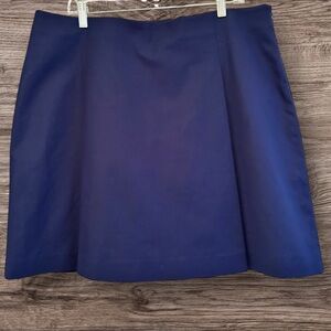 Lauren Ralph Lauren Navy A-Line Skirt – Size 16